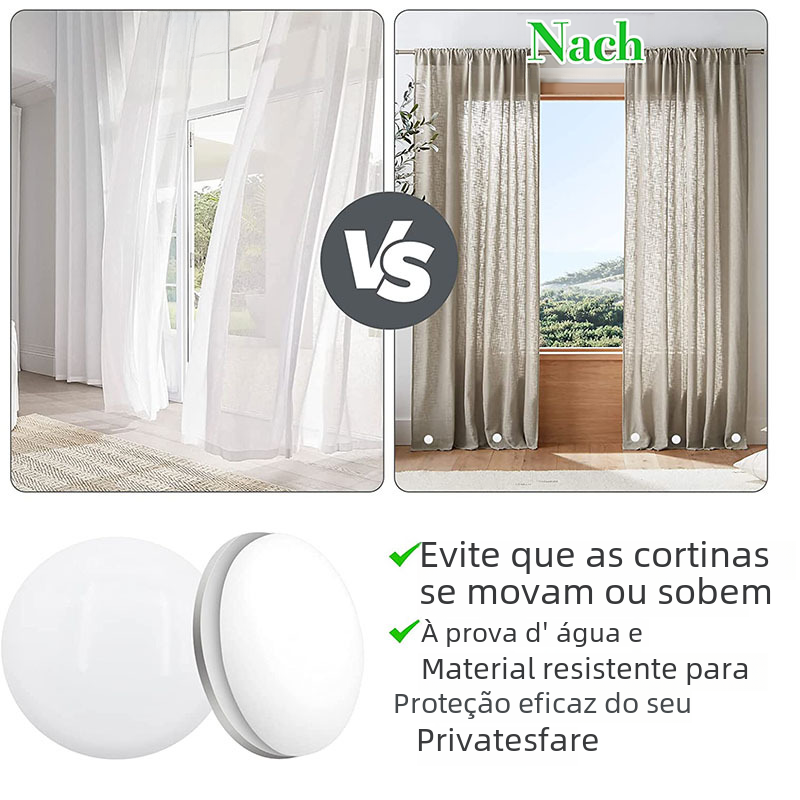 Magnetic Curtain Weights for Tablecloths and Shower Curtains