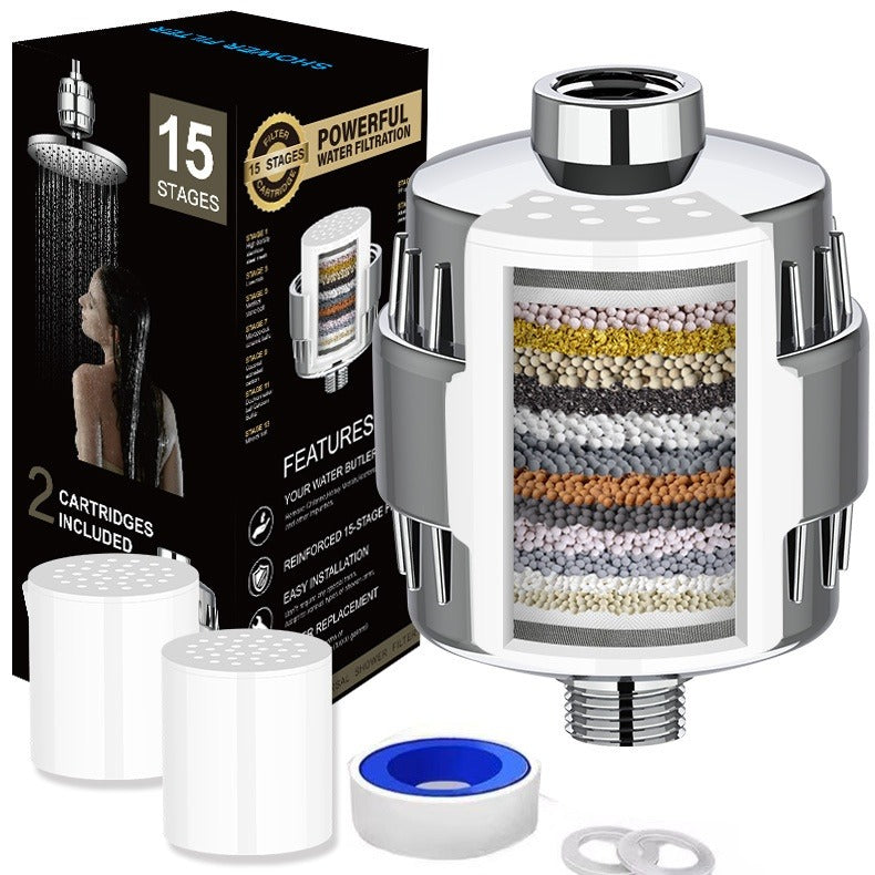 15-Level Shower Head Water Purifier Filter