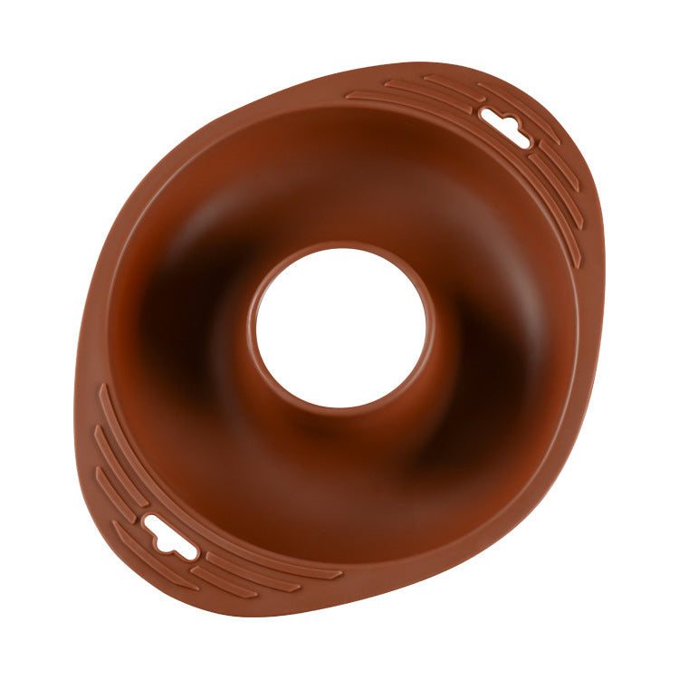 Large Silicone Donut Cake Mold for High-Temperature Use