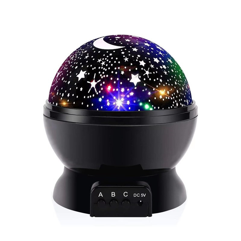 Star Projection Rotating Lamp