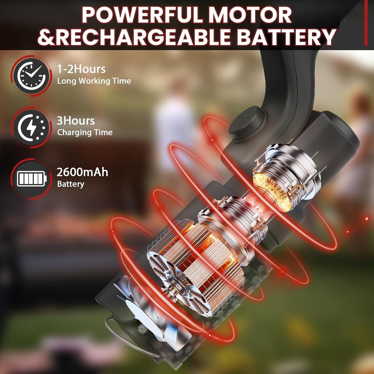 Electric BBQ Brush for Grill Cleaning