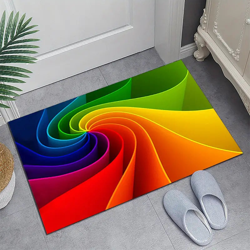 2023 New Geometric Printed Washable Carpet (1pc)
