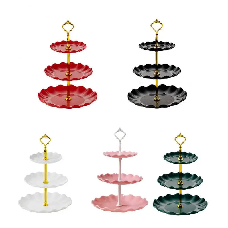 3-Tier Cupcake Stand for Parties and Events