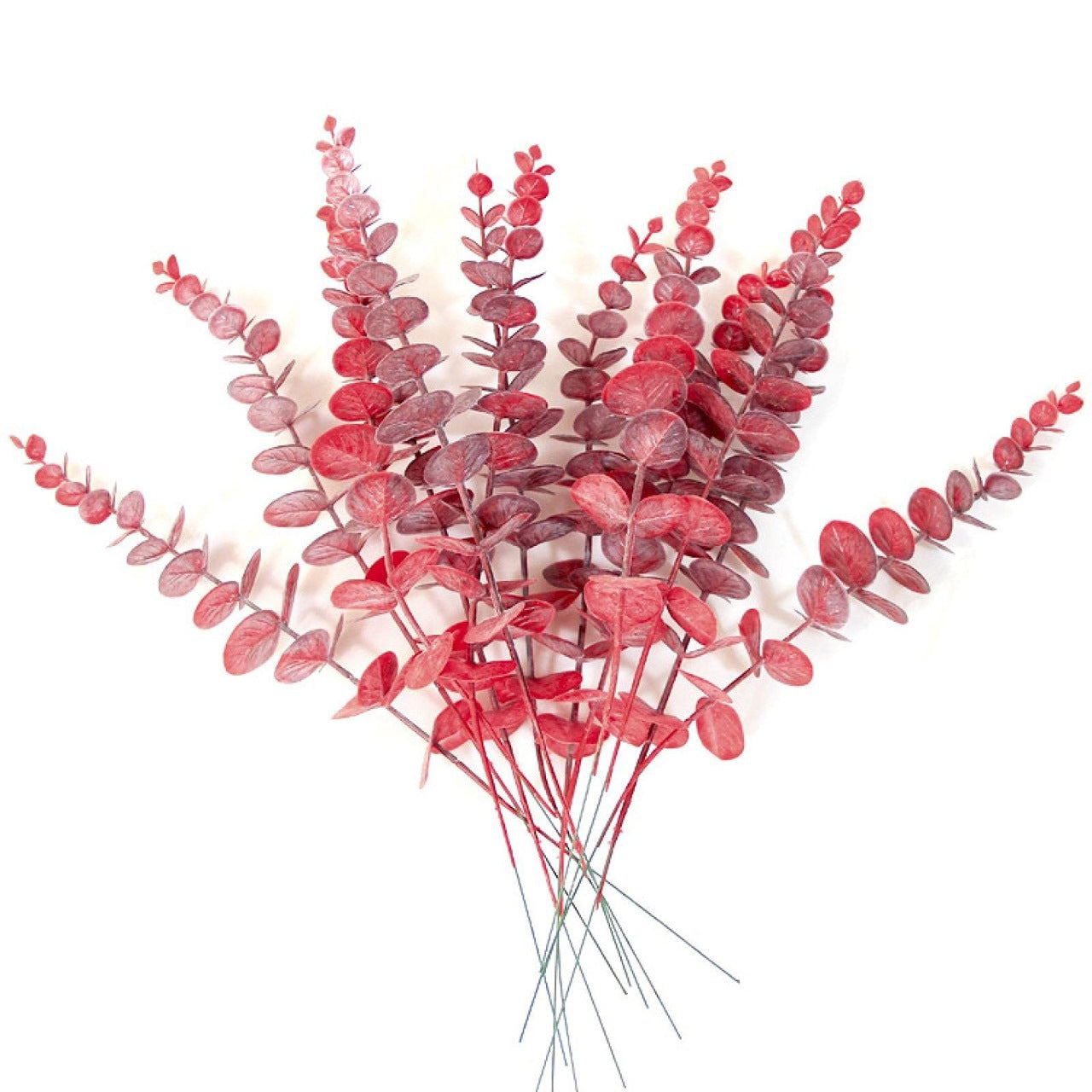 38cm Eucalyptus Leaf Artificial Plant for Decoration