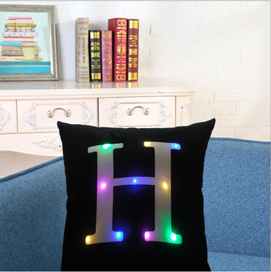 Trendy Flannel Sofa Pillow Cover