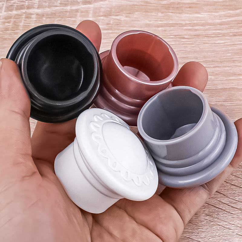 Thick Curtain Rod End Caps for Roman Rods - Decorative
