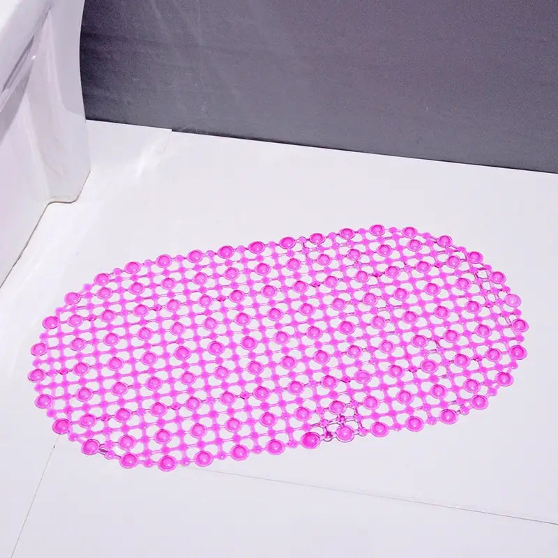 Non-Slip Bath Floor Mat with Suction Cups for Home