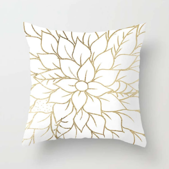 Golden Pattern Series Pillowcase