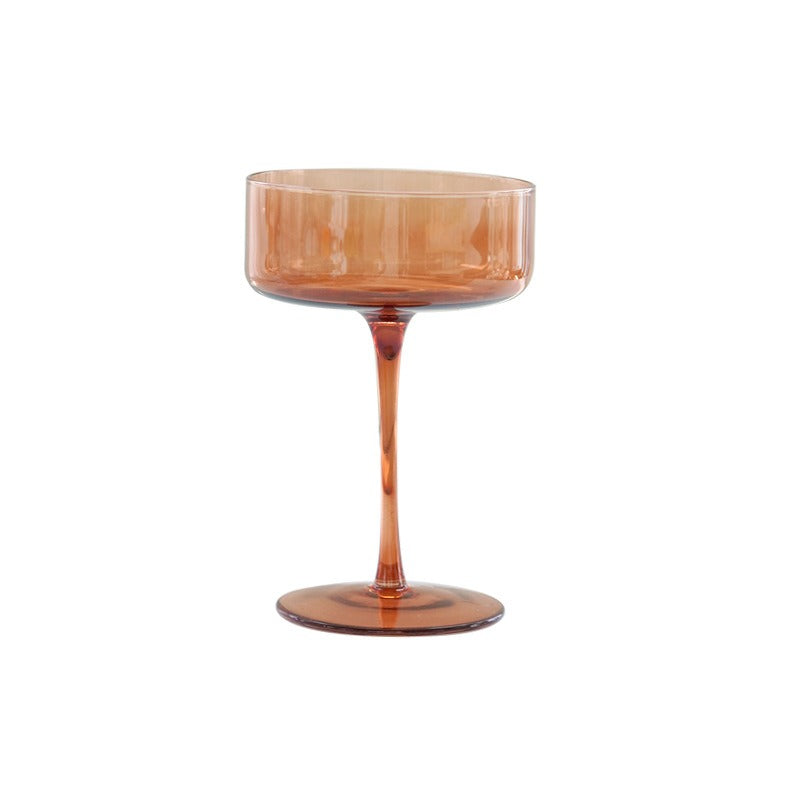 Cocktail Fruit Wine Crystal Glass Stemmed