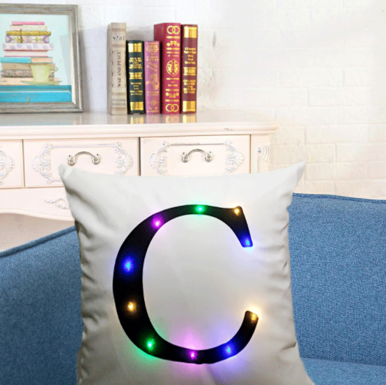 Trendy Flannel Sofa Pillow Cover