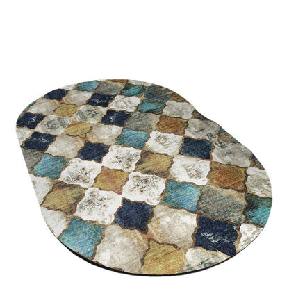 Retro Non-Slip Bath Mat with Quick-Dry Technology