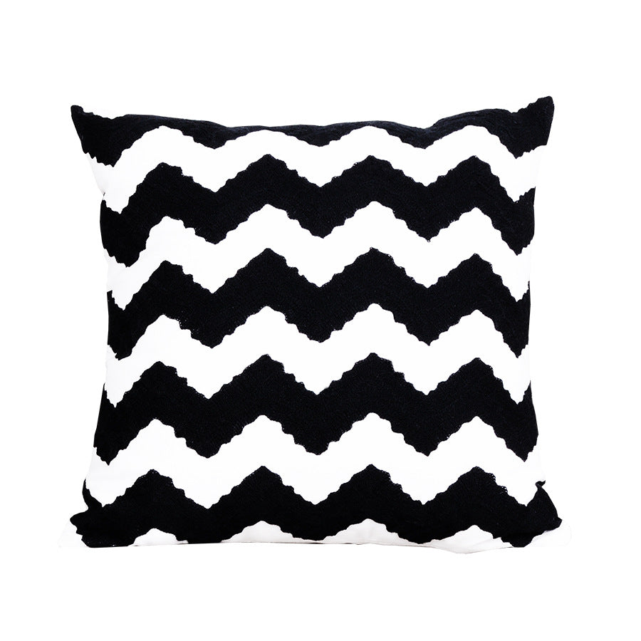 Modern Embroidered Pillowcase Decoration