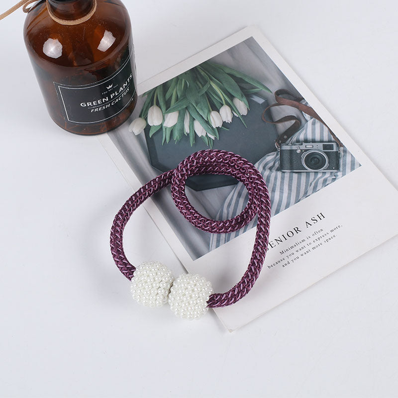 Amazon Cross-Border Pearl Curtain Tieback Accessories