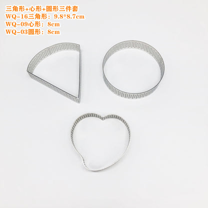 Round Stainless Steel Mousse Cake Ring Mold for Baking