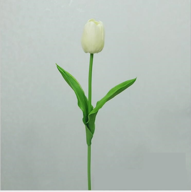 Mini PU Tulip Artificial Flower for Bridal Bouquet