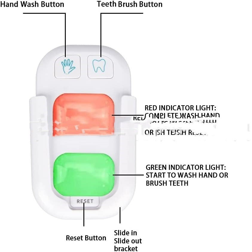 Mini LED Timer for Kids Handwashing & Brushing