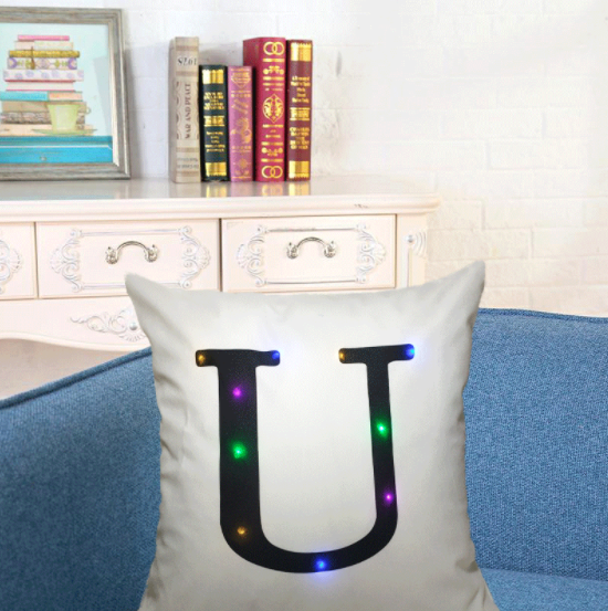 Trendy Flannel Sofa Pillow Cover