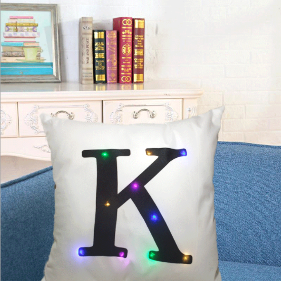 Trendy Flannel Sofa Pillow Cover