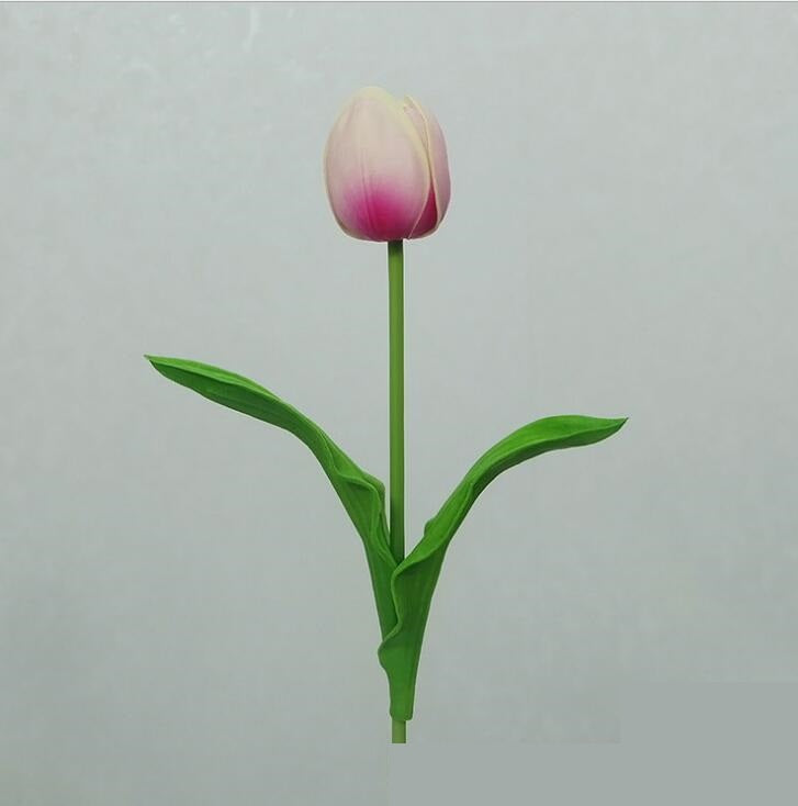Mini PU Tulip Artificial Flower for Bridal Bouquet