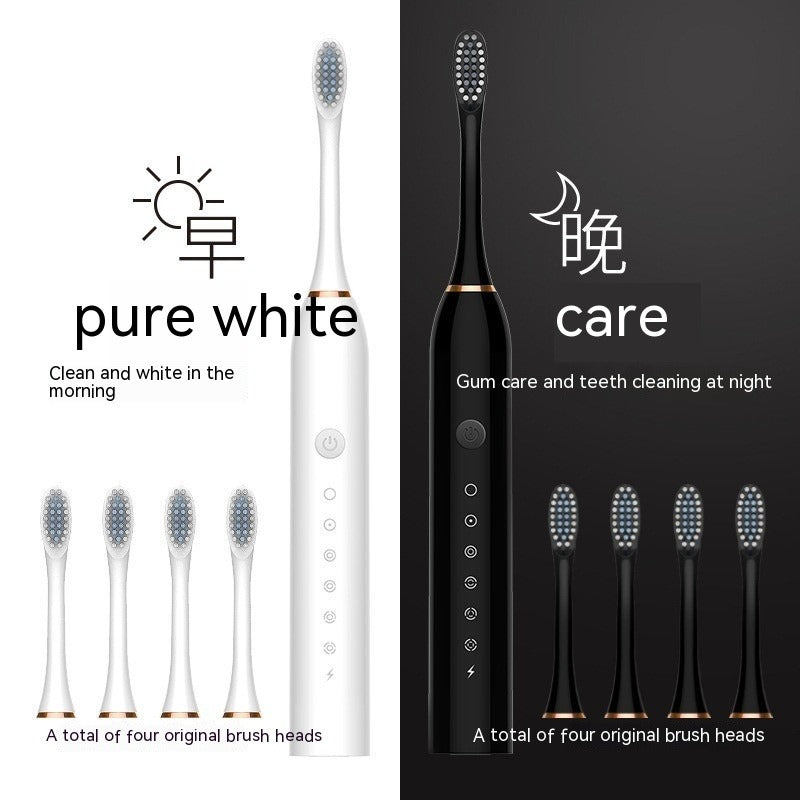 Soft-bristle Rechargeable Toothbrush & Oral Irrigator