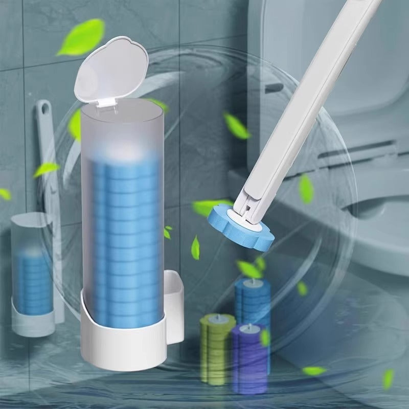 Disposable Toilet Brush Replacement Head Set