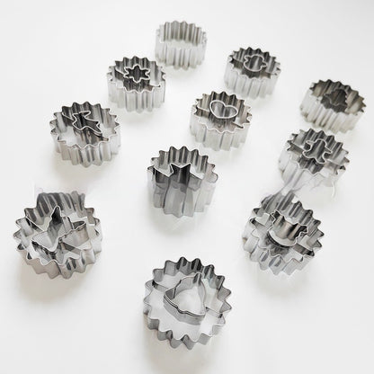 Stainless Steel Cookie & Cake Mold Set