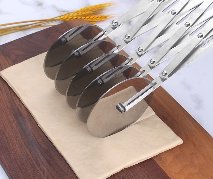 Multi-Round Dough Cutter Roller for Pasta Making