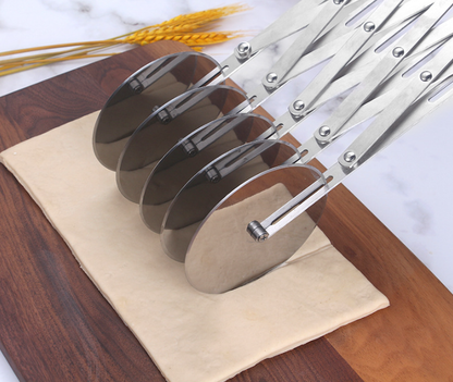 Multi-Round Dough Cutter Roller for Pasta Making