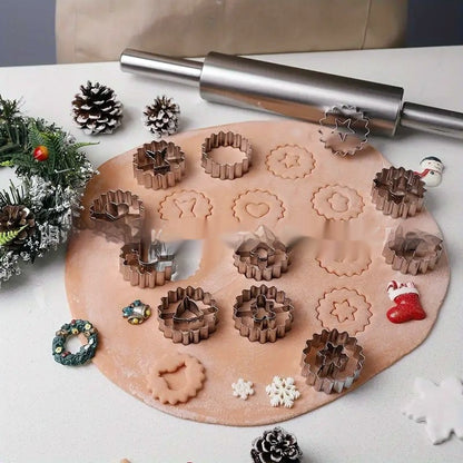 Stainless Steel Cookie & Cake Mold Set