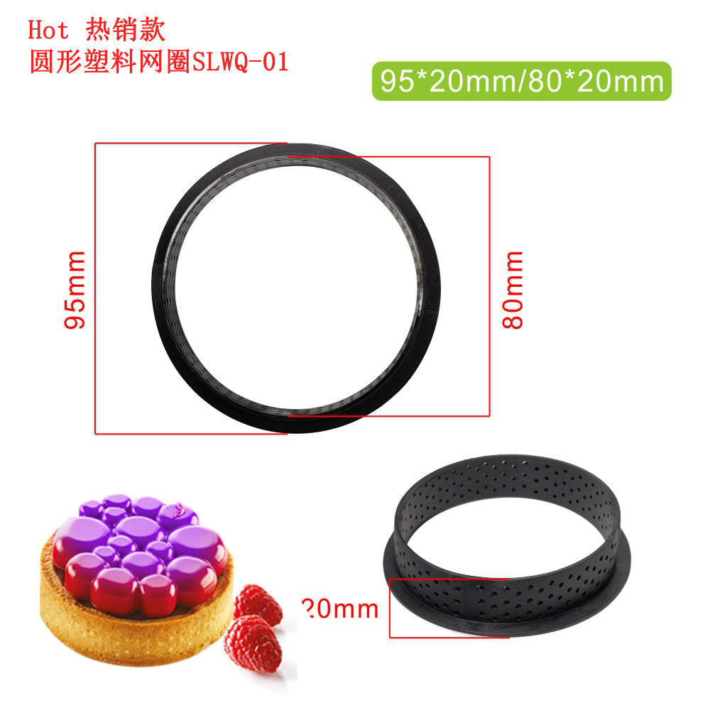 Round Stainless Steel Mousse Cake Ring Mold for Baking