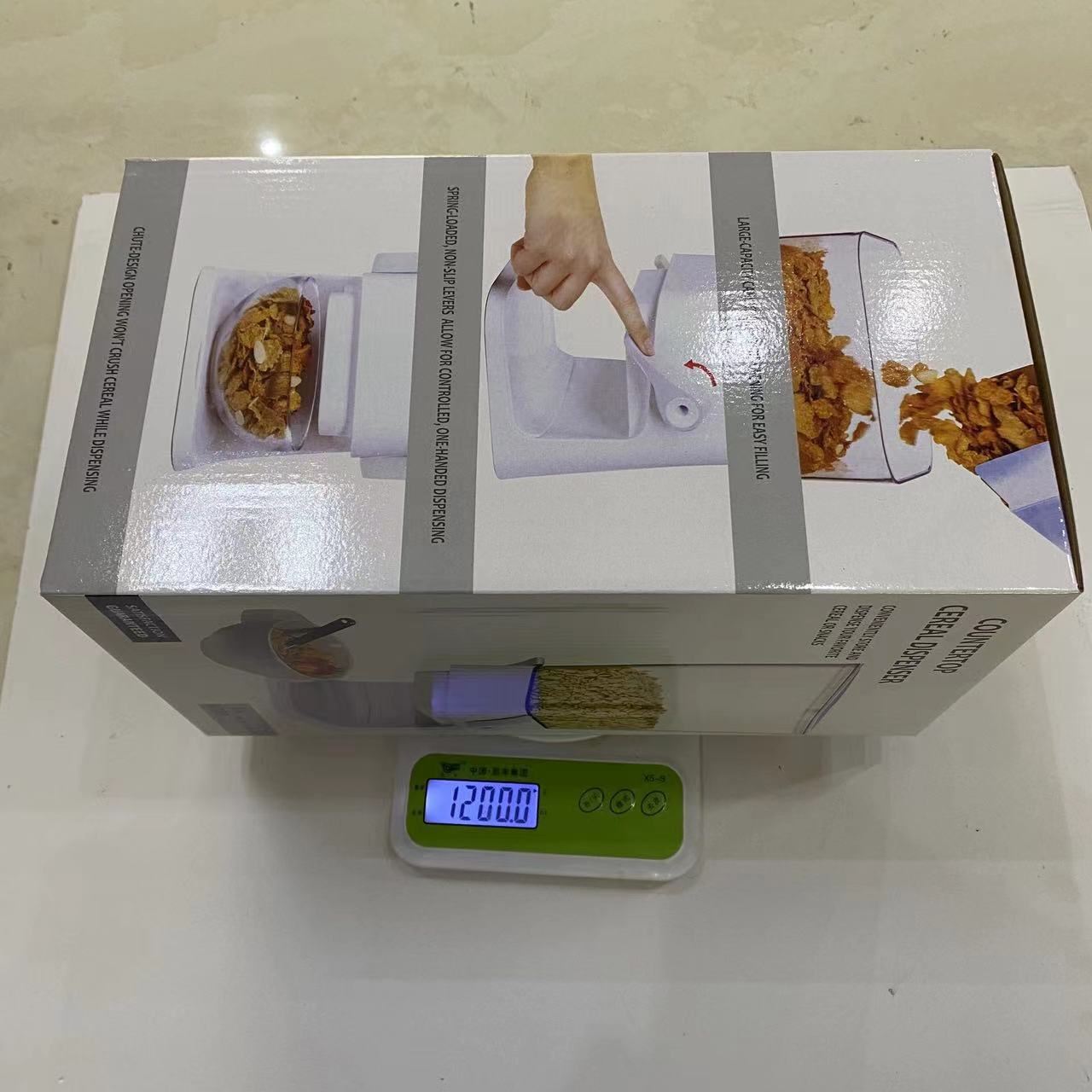 Cereal Dispenser 5.5L for Food Storage and Grains