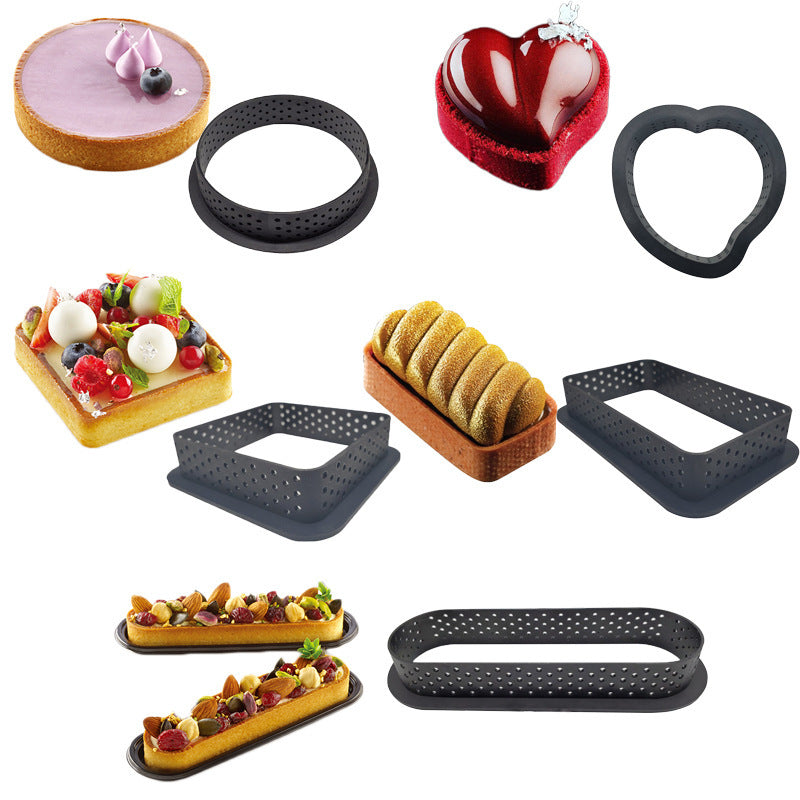 Round Stainless Steel Mousse Cake Ring Mold for Baking