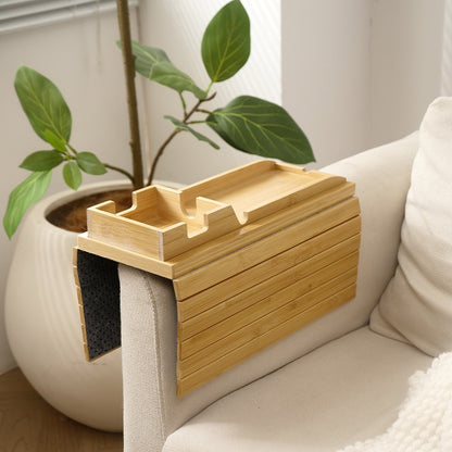 Magnetic Wooden Sofa Removable Tray