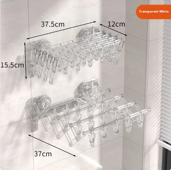 Suction Fold Towel Rack