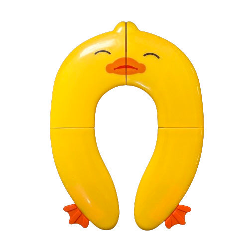 Portable Folding Toilet Seat for Kids - Duck Design