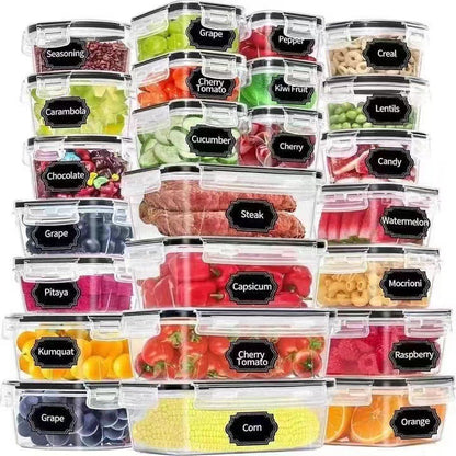 24-piece Refrigerator Food Plastic Seal Set