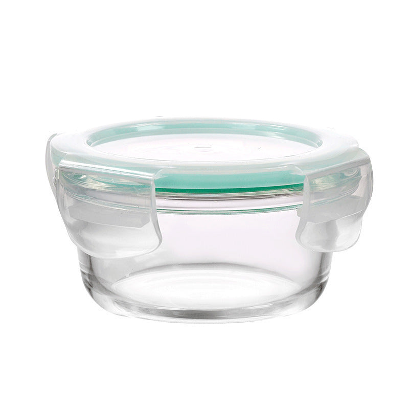 High Borosilicate Glass Food Storage Box for Steaming