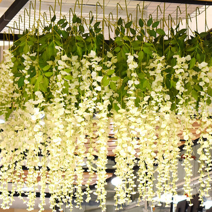 Simulated Jasmine Wall Decoration for Living Room