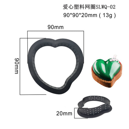 Round Stainless Steel Mousse Cake Ring Mold for Baking