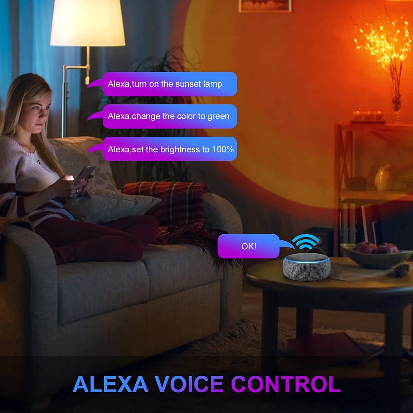 RGB Remote Floor Lamp