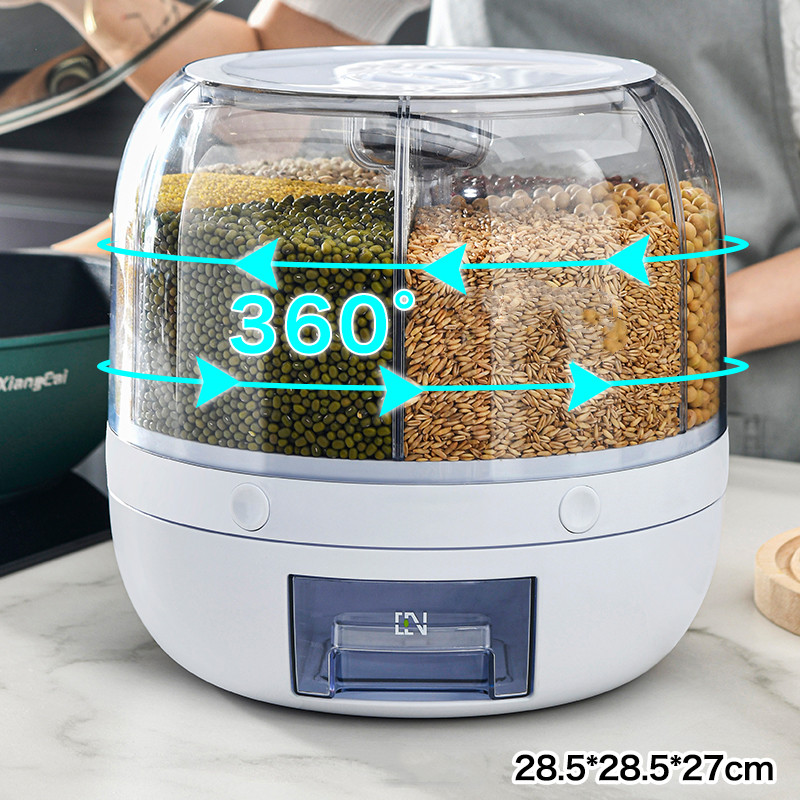 Sealed Grain Storage Box