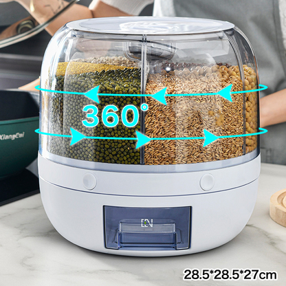 Sealed Grain Storage Box
