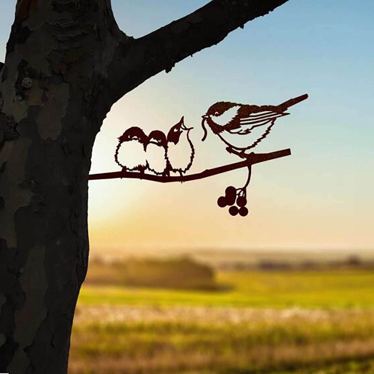 Stainless Steel Tree Art for Outdoor Garden Decoration