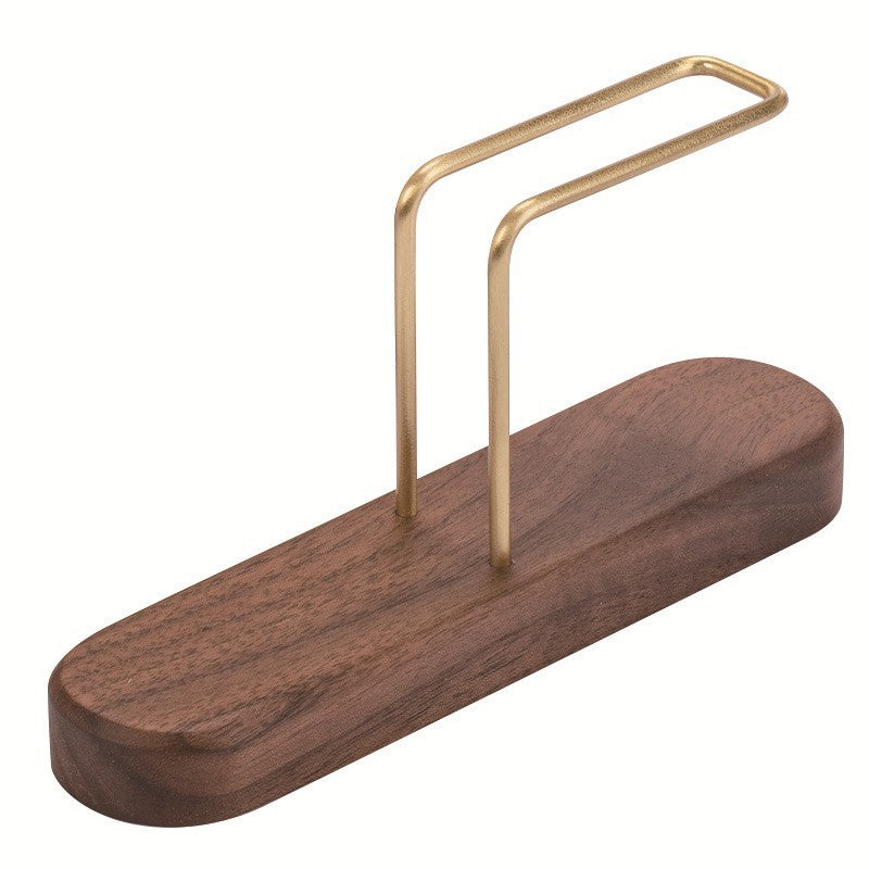 Paper Filter Holder Ref209 Wooden Storage Rack (One Set)