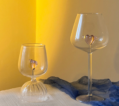 Luxury Crystal Wine Glass Set with Decanter and Goblets