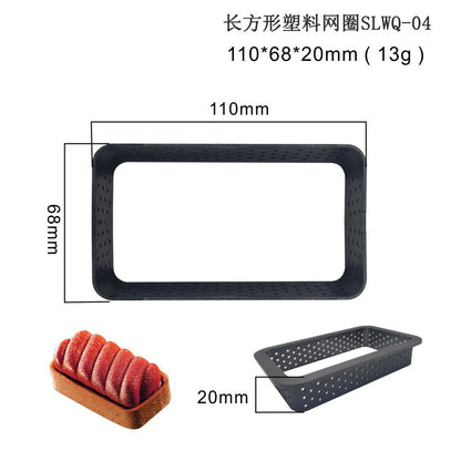 Round Stainless Steel Mousse Cake Ring Mold for Baking