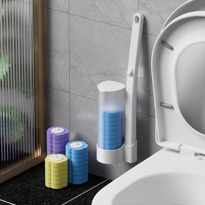 Disposable Toilet Brush Replacement Head Set