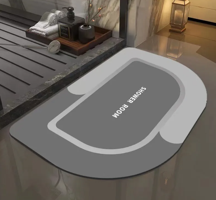 Absorbent Diatom Ooze Bath Mat