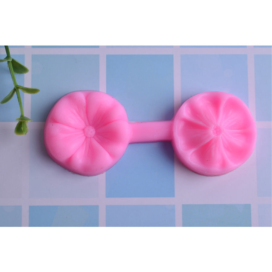 New Clover Butterfly Flower Silicone Mold for Cake Decor