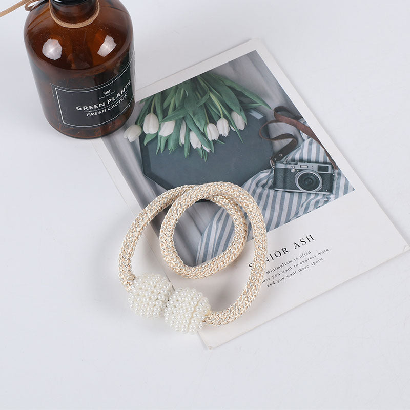 Amazon Cross-Border Pearl Curtain Tieback Accessories